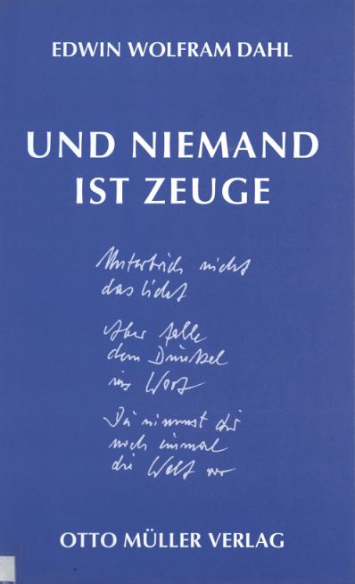 Buchcover Und niemand ist Zeuge