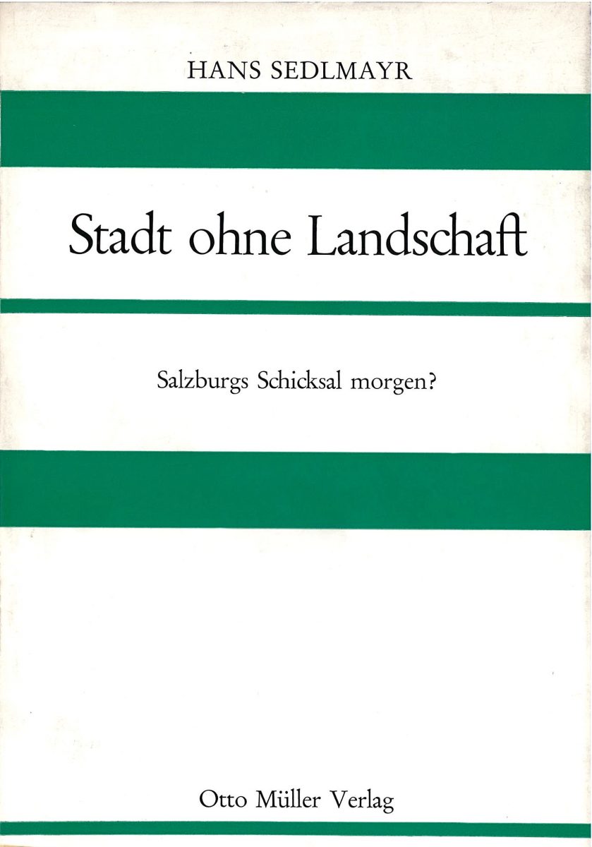 Buchcover Stadt ohne Landschaft